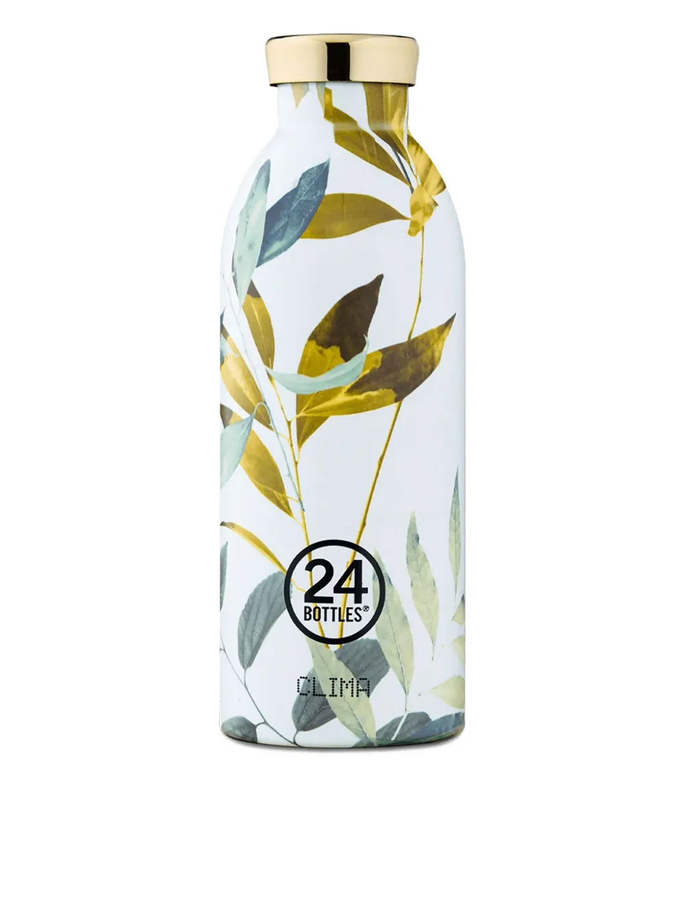 24bottles Clima Tivoli-print bottle 500ml | White | Image 1