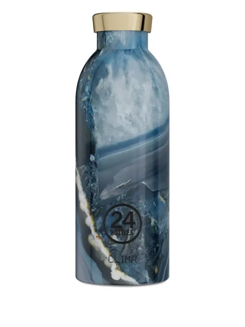 24bottles Clima agate-marble water bottle