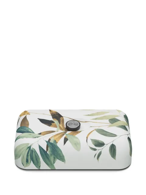 24bottles leaf-print lunchbox (14cm x 23cm)
