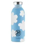 24bottles Clima Daydreaming-print bottle 500ml - Blue
