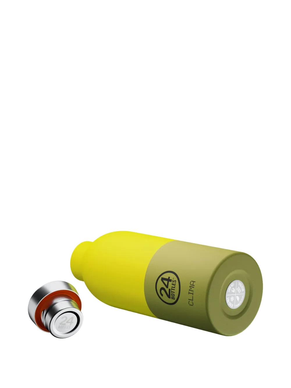 24bottles Clima Two-tone Bottle 500ml In Green