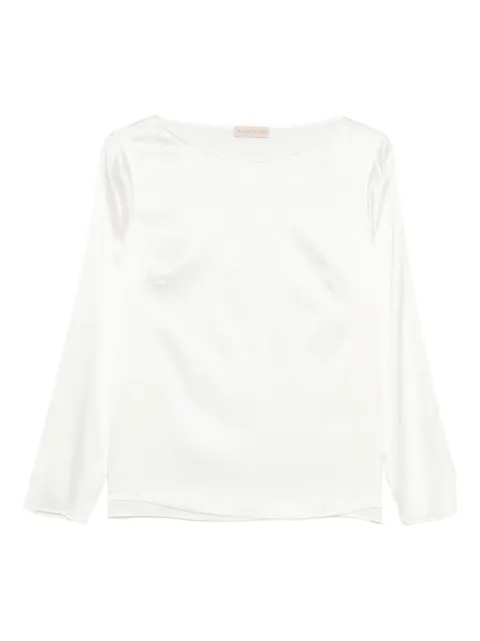 Purotatto long-sleeve blouse