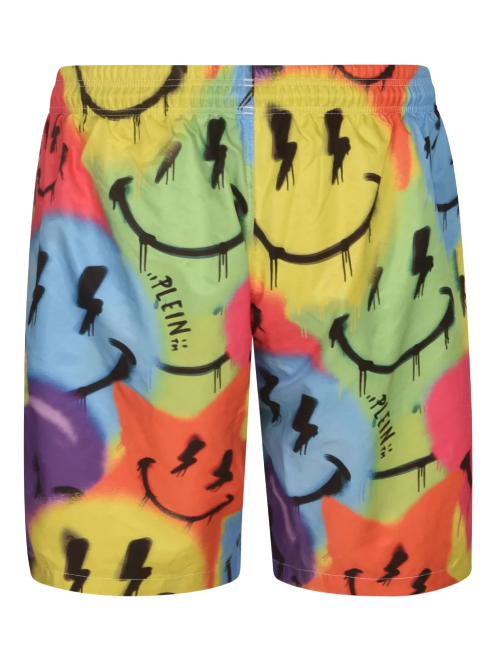 Philipp Plein Zwembroek met graffiti-print Veelkleurig
