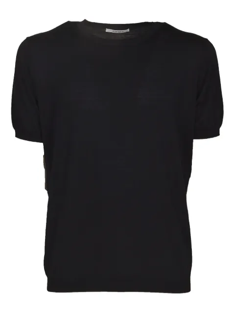 Kangra suéter con cuello redondo