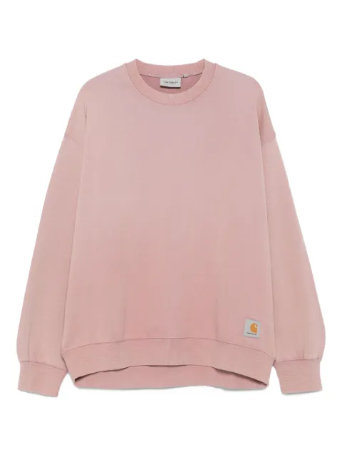 Carhartt WIP Moletom Hudson de algodão com decote careca