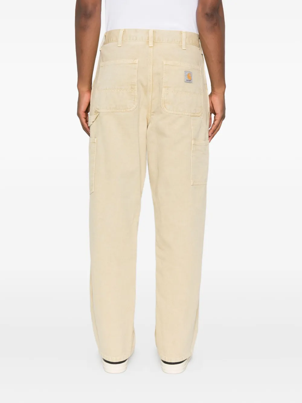 Carhartt WIP Landon cargo broek met dubbele zak Beige
