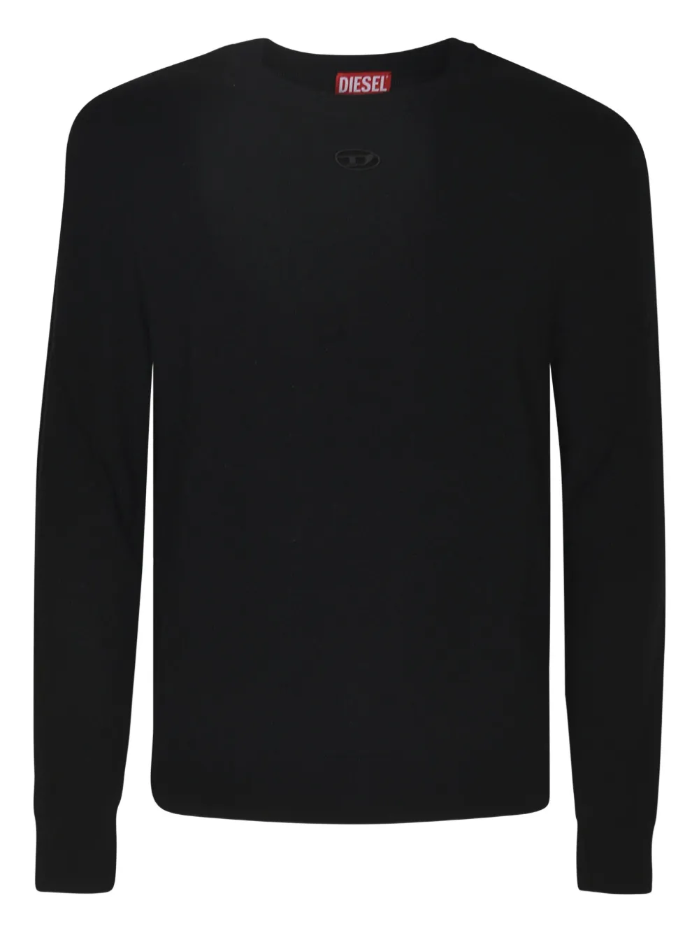 Diesel K-Vieri embroidered-logo sweaters Zwart