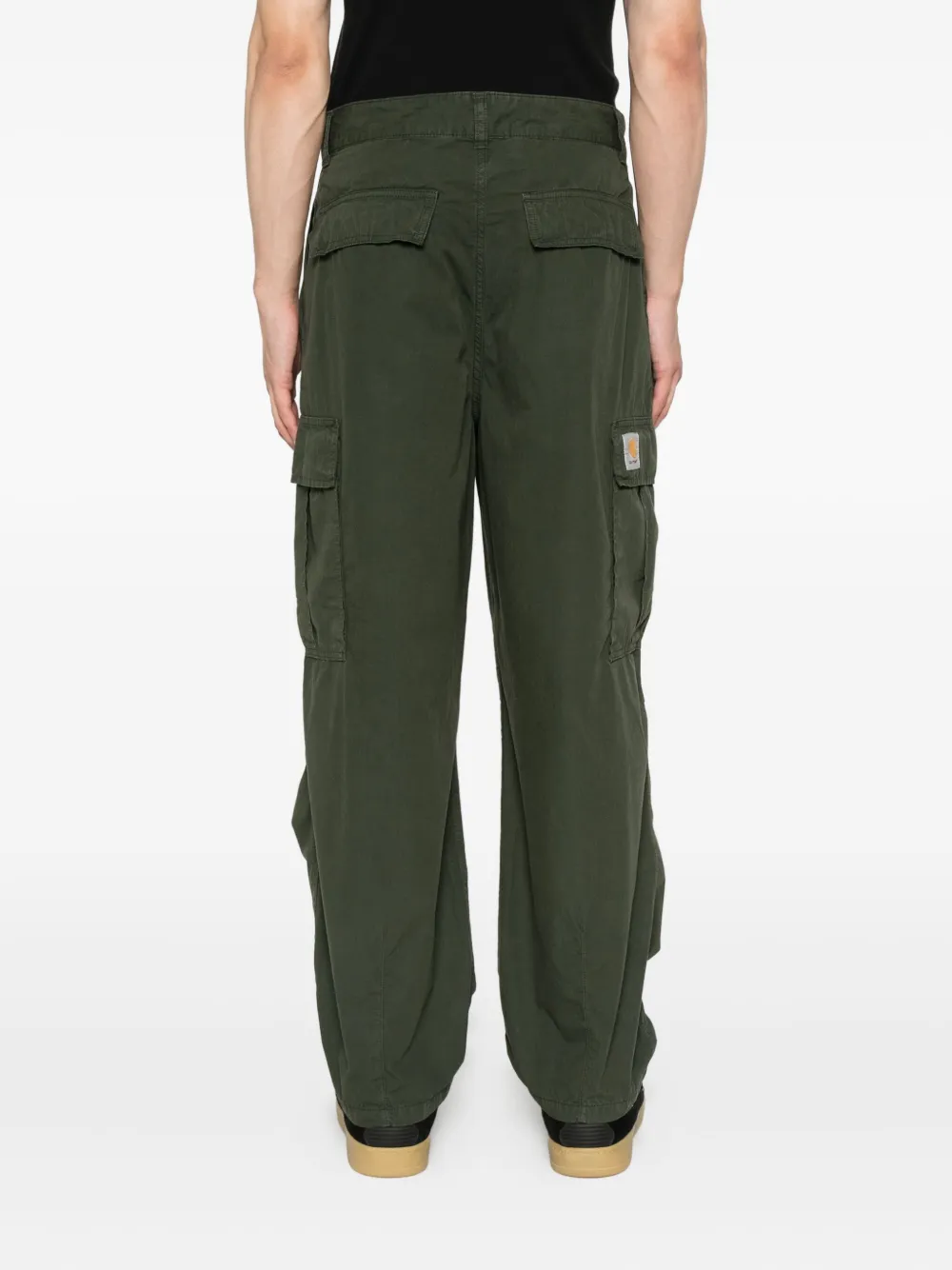 Carhartt WIP Broek met cargo zak Groen