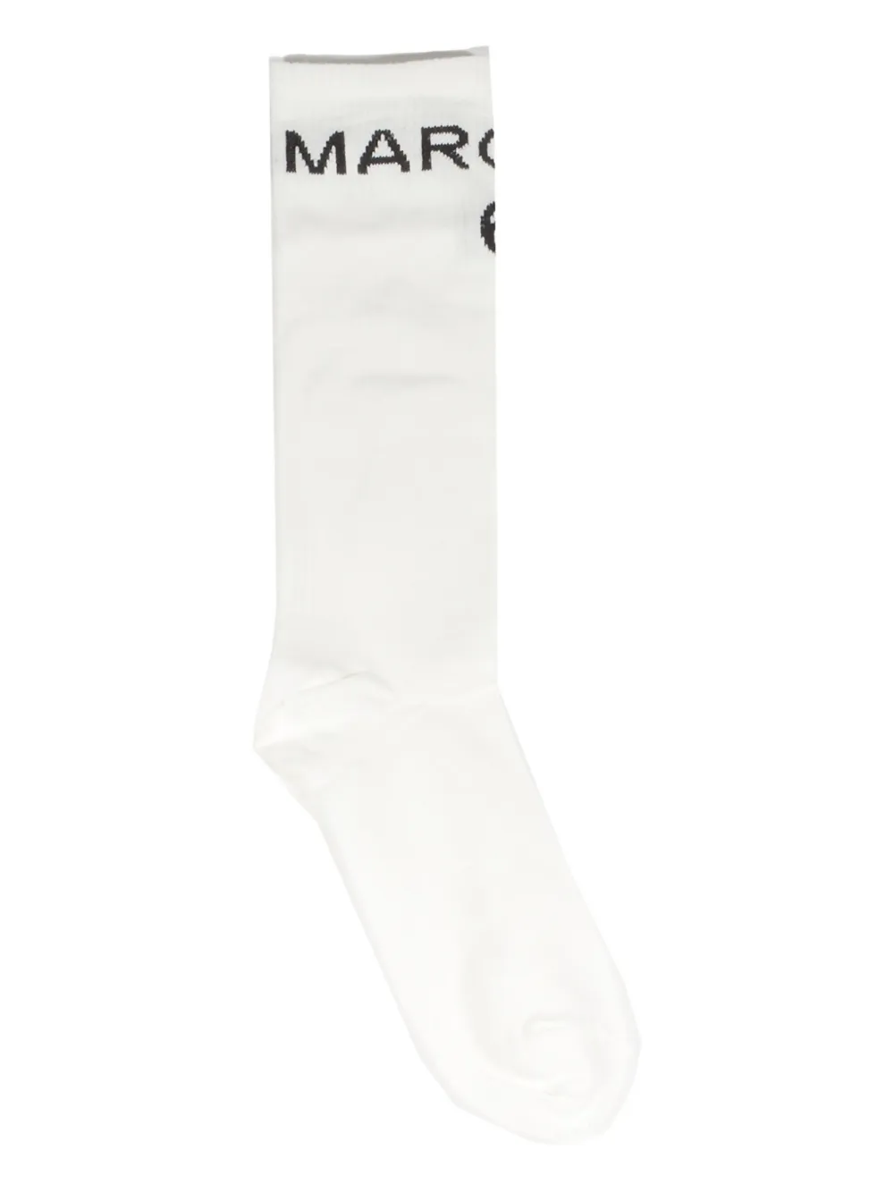 MM6 Maison Margiela Kids logo-print socks | White | Image 1