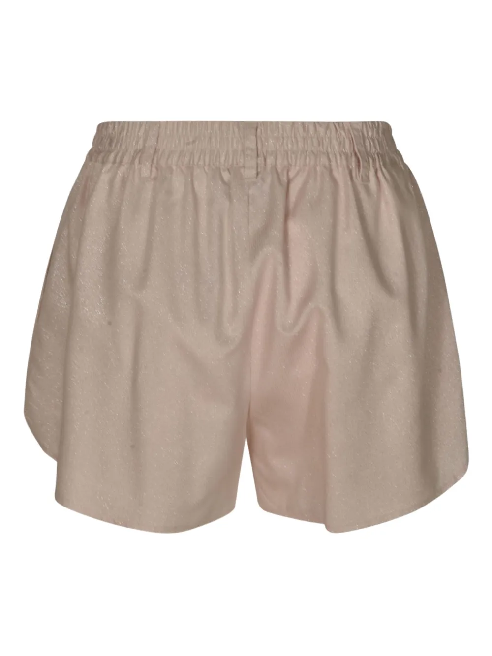 Chiara Ferragni button-placket shorts Beige