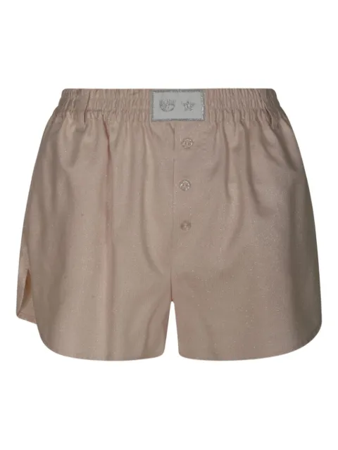 Chiara Ferragni button-placket shorts