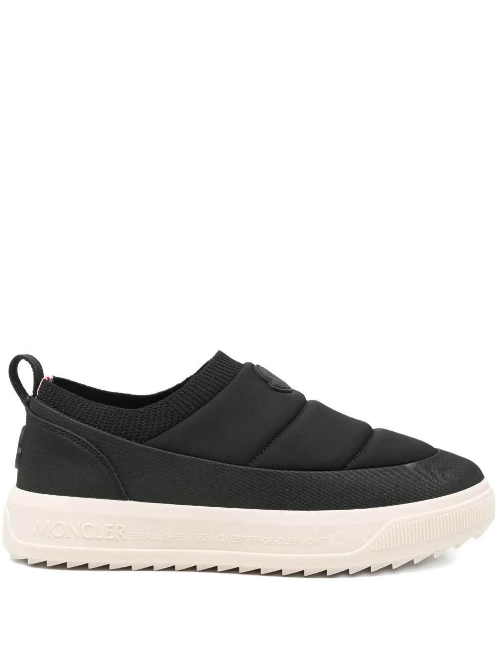 Moncler Altive quilted slip-on sneakers Black
