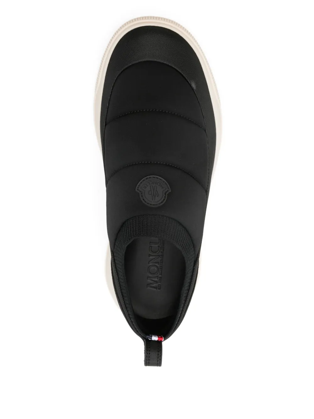 Moncler Altive quilted slip-on sneakers Black