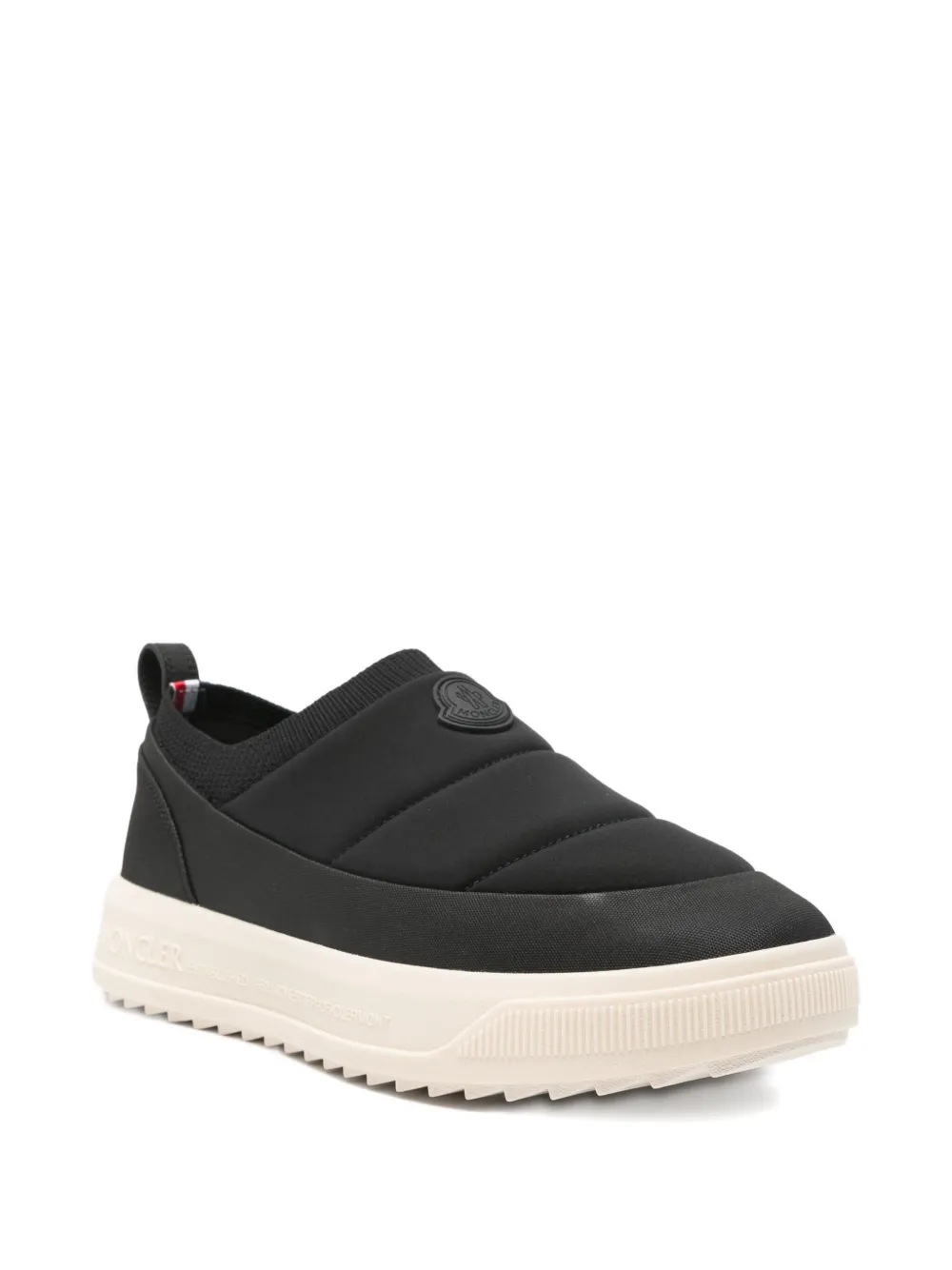 Moncler Altive quilted slip-on sneakers Black