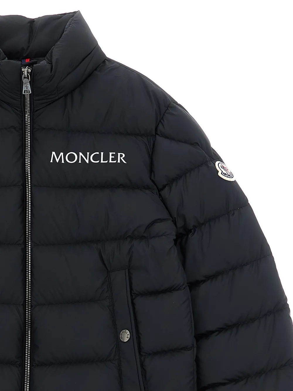 Moncler Enfant Bajan donsjack Zwart