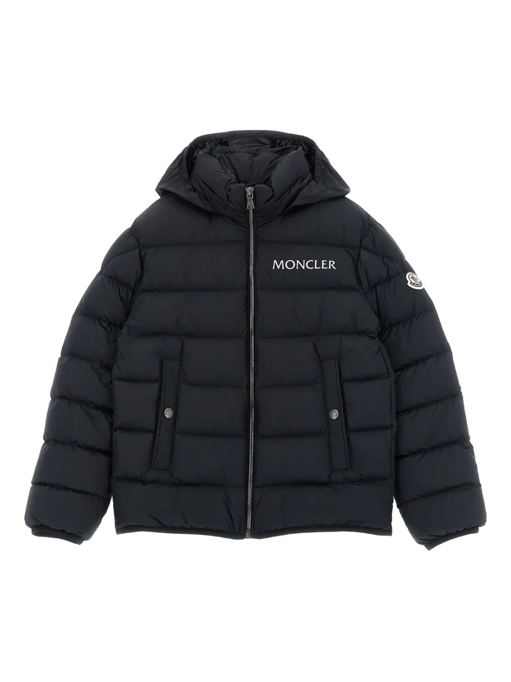 Moncler Enfant Bajan donsjack Zwart