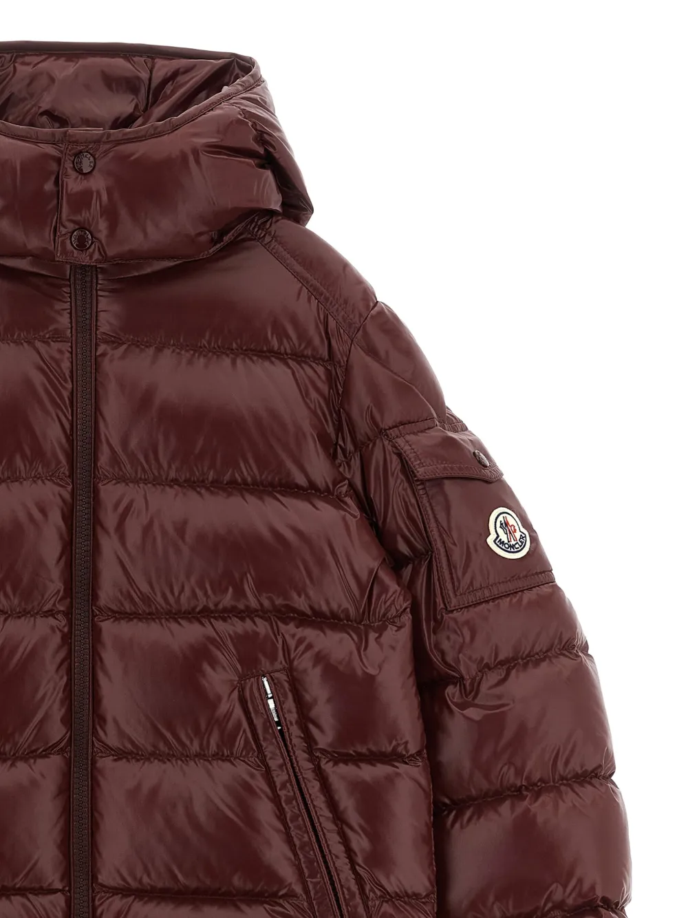 Moncler Enfant Maya donsjack Rood