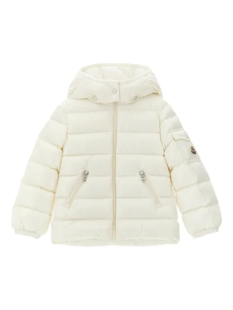 Moncler Enfant quilted hooded jacket