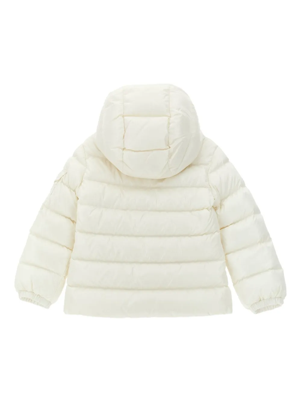 Moncler Enfant Jack met capuchon Wit