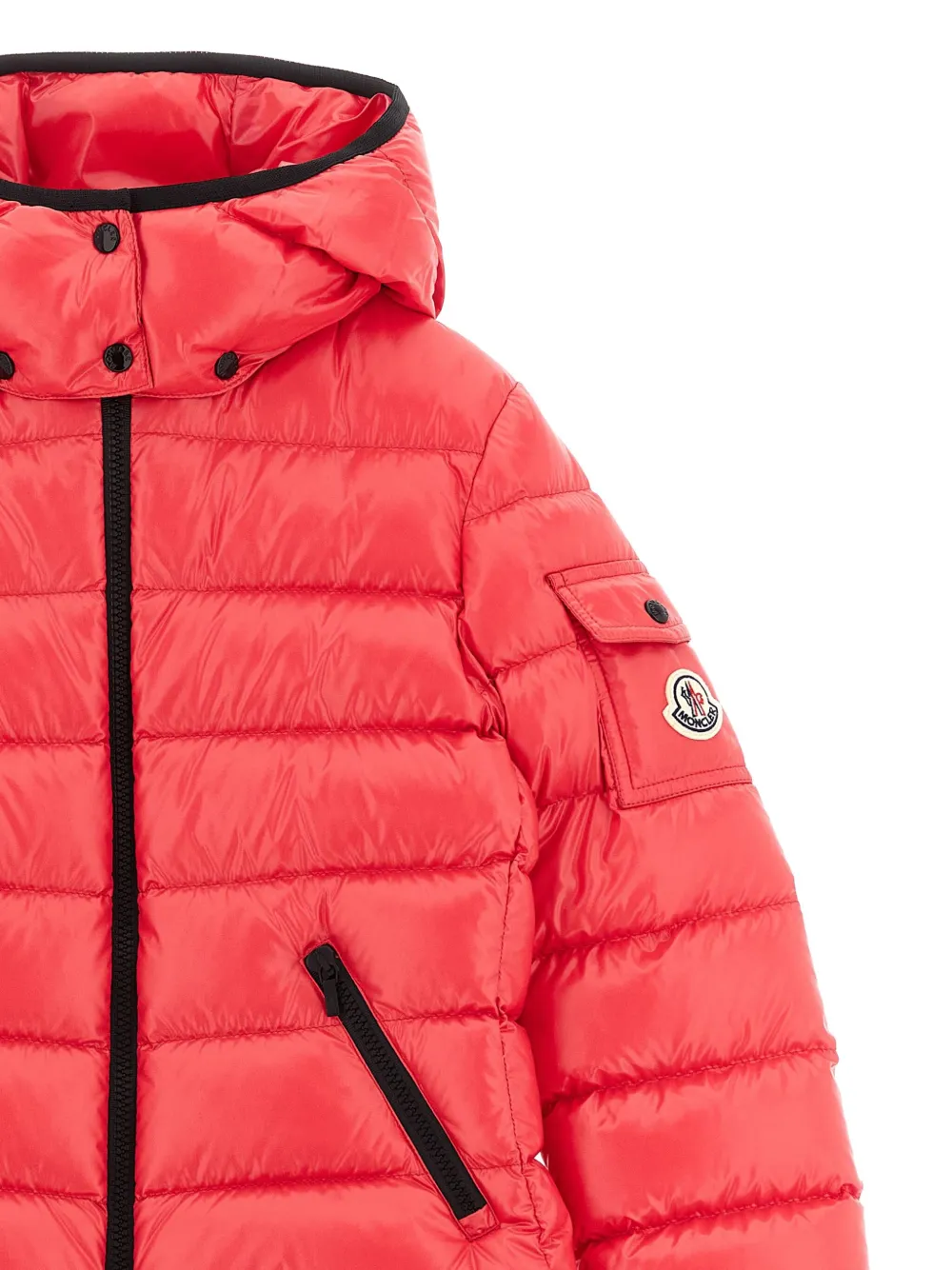 Moncler Enfant Donsjack Rood