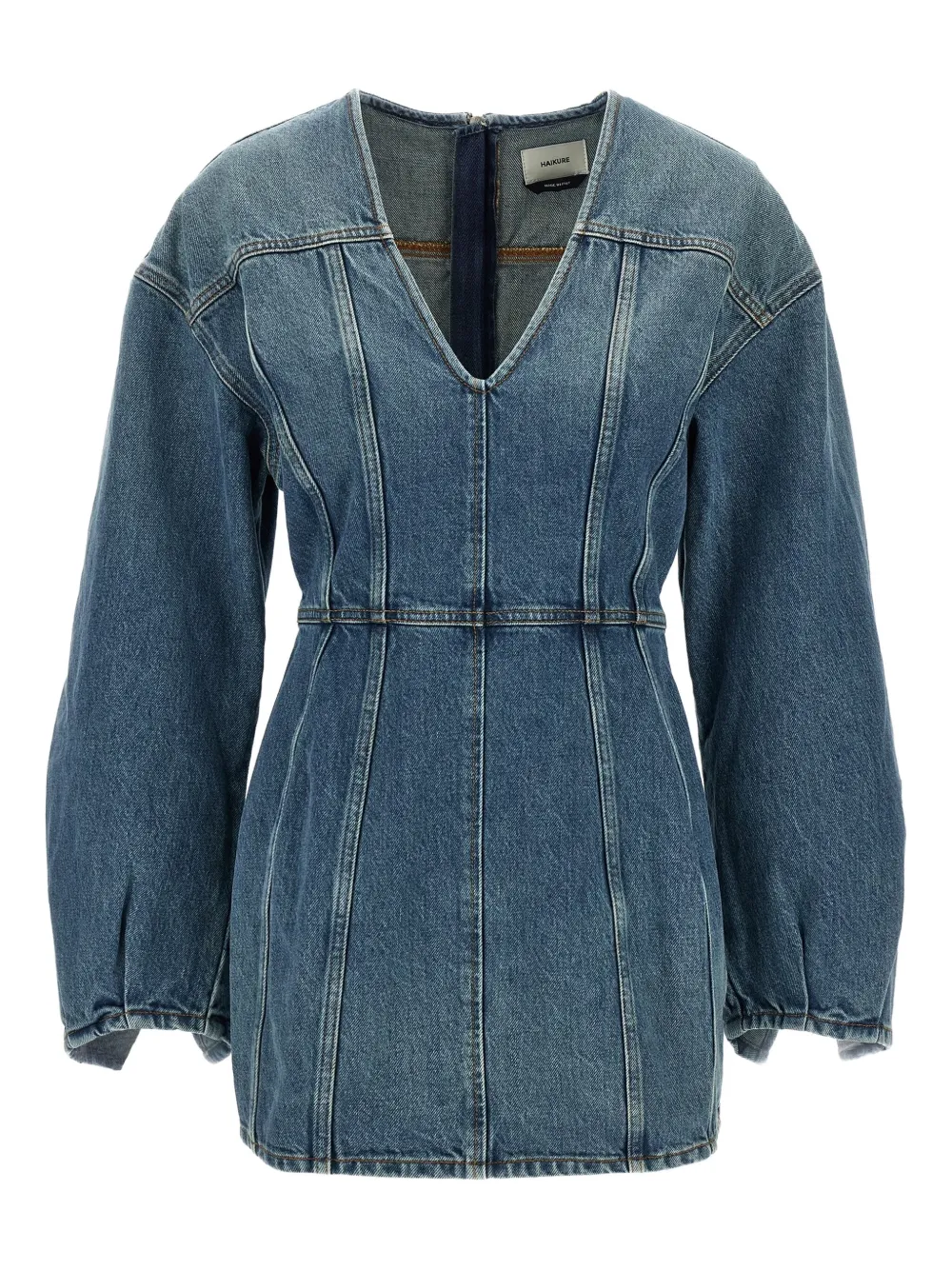 Haikure Denim jurk Blauw