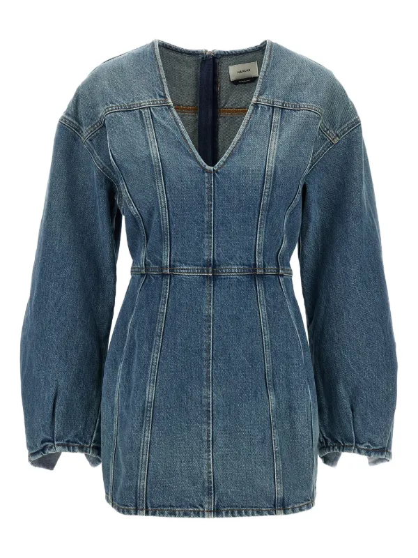 haikure denim dress Haikure Denim Dress XS Light Blue