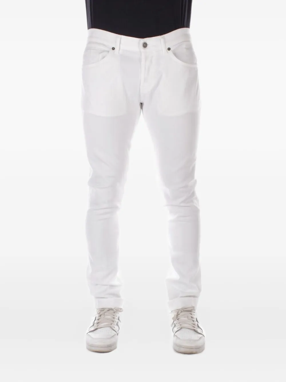 DONDUP George five-pocket jeans Wit
