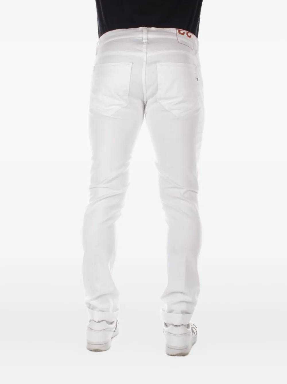 DONDUP George five-pocket jeans Wit