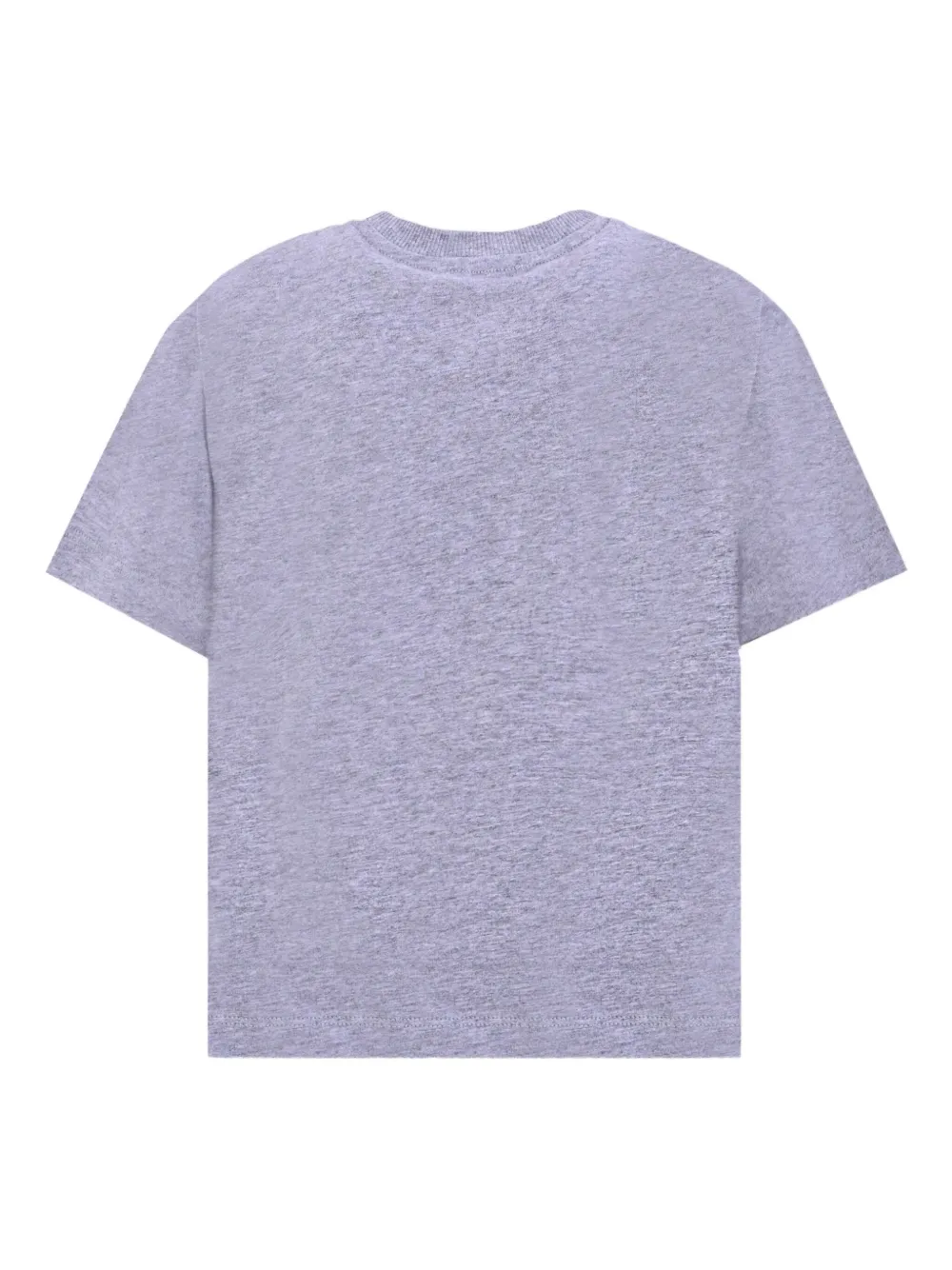 Moschino Kids Teddy Bear logo-print cotton T-shirt Grijs