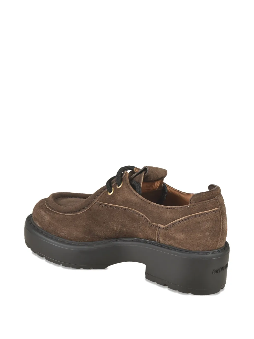 Miu 55mm Sienna platform derby shoes Bruin