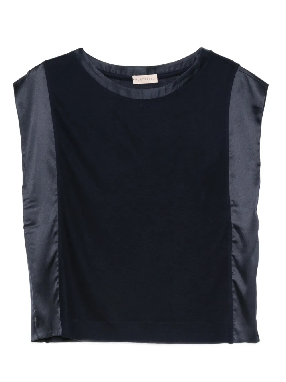 Purotatto round-neck top | Blue | Image 1