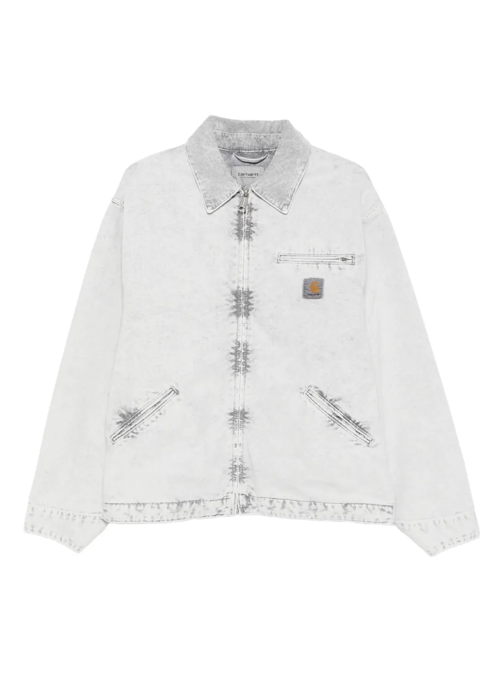 Carhartt WIP OG Detroit jack van biologisch katoen Grijs