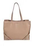 Orciani buckle-strap leather shoulder bag - Neutrals
