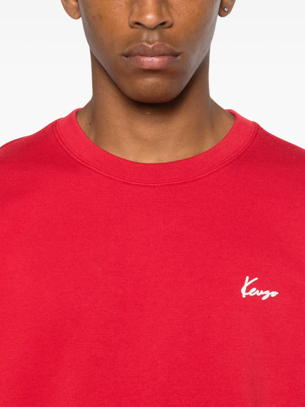 Kenzo Sweater met bloemenprint Rood