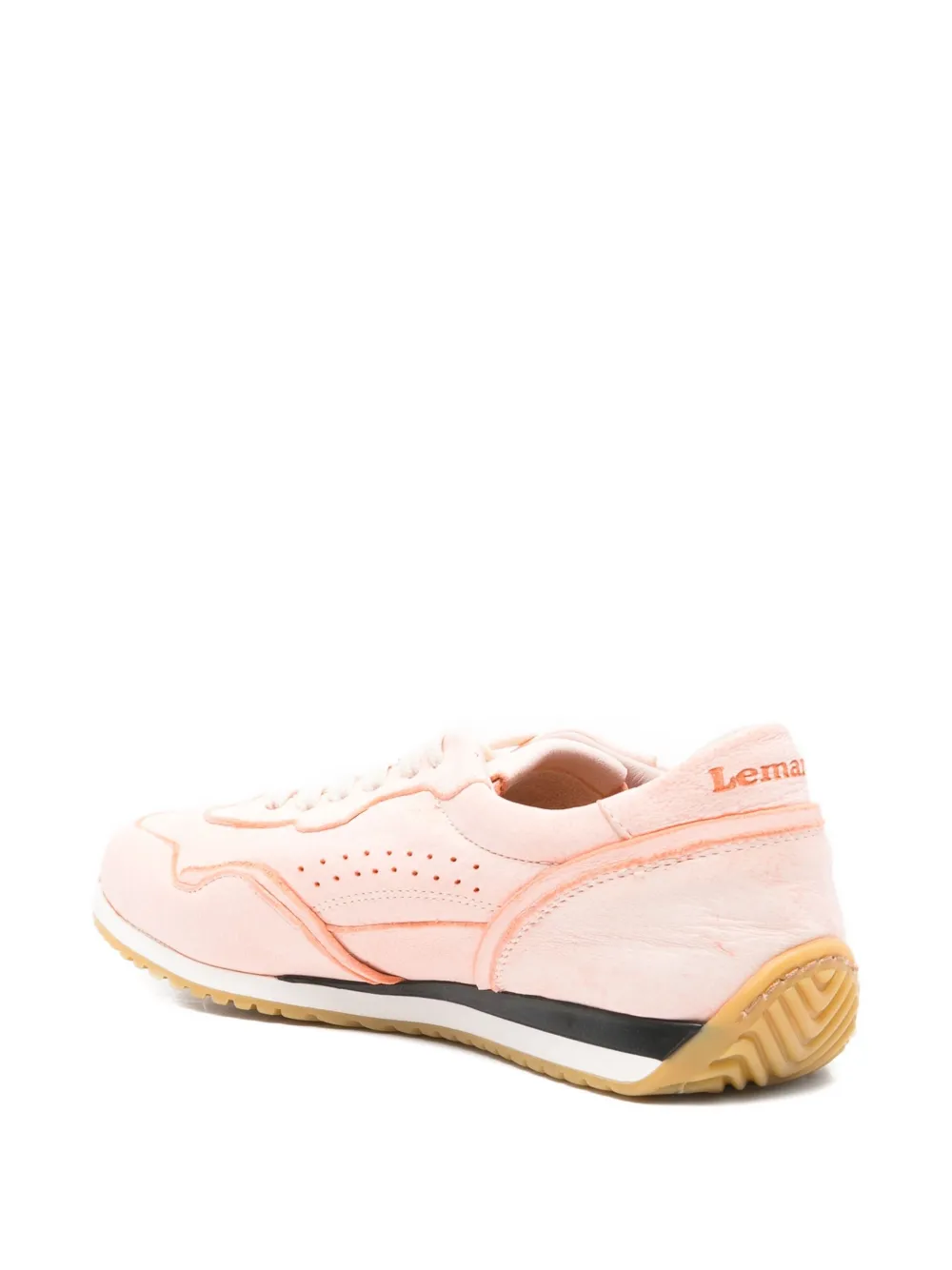 LEMARGO perforated lace-up sneakers Pink