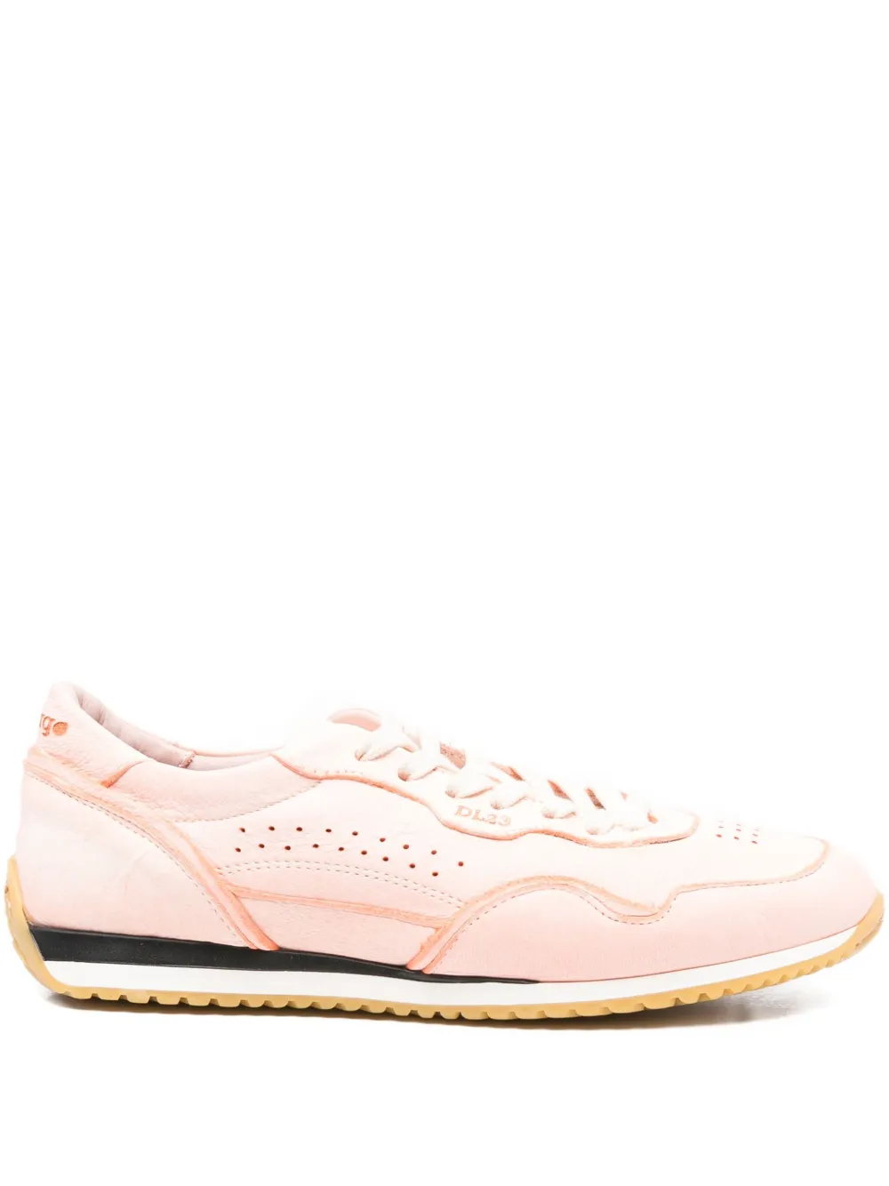 LEMARGO perforated lace-up sneakers Pink