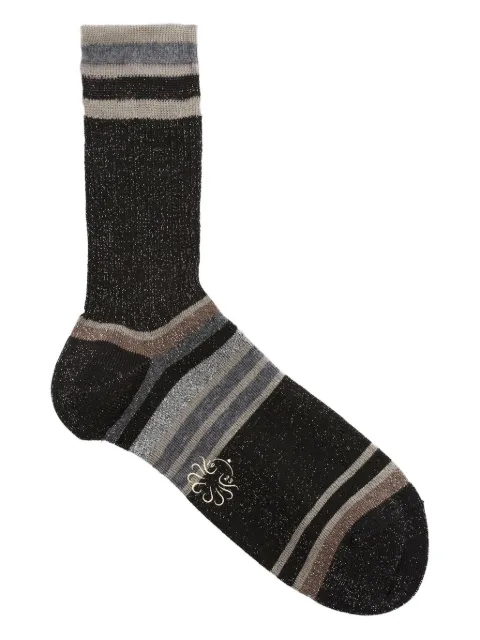 ALTO glitter-striped socks