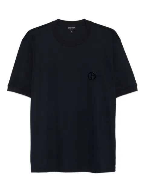Giorgio Armani playera con logo bordado