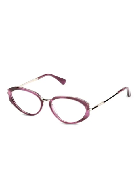 Max Mara Eyewear striped geometric frames