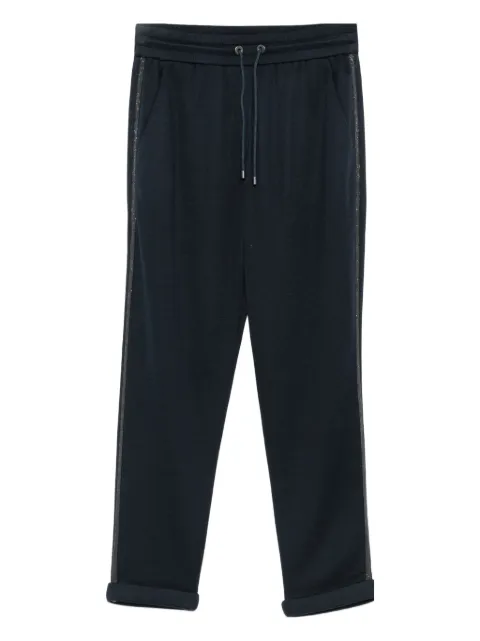 Brunello Cucinelli Monili-chain track pants 