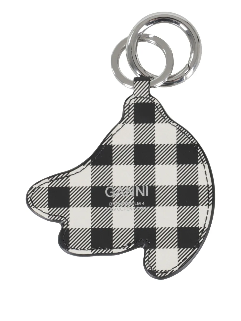 GANNI Banana sleutelhanger Zwart