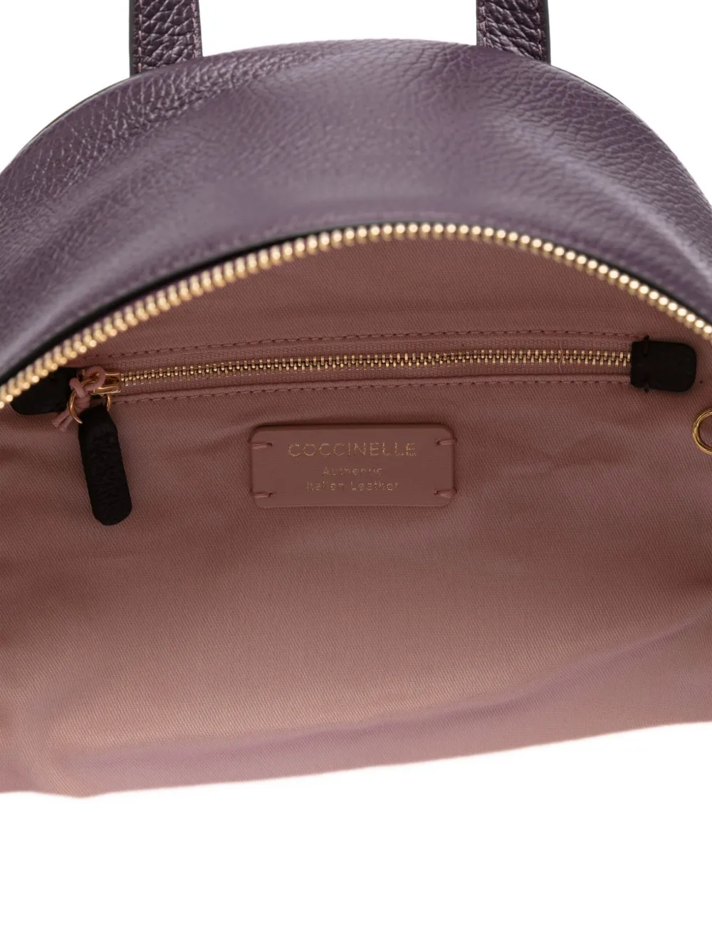 Coccinelle Beat Generation leather backbag Paars