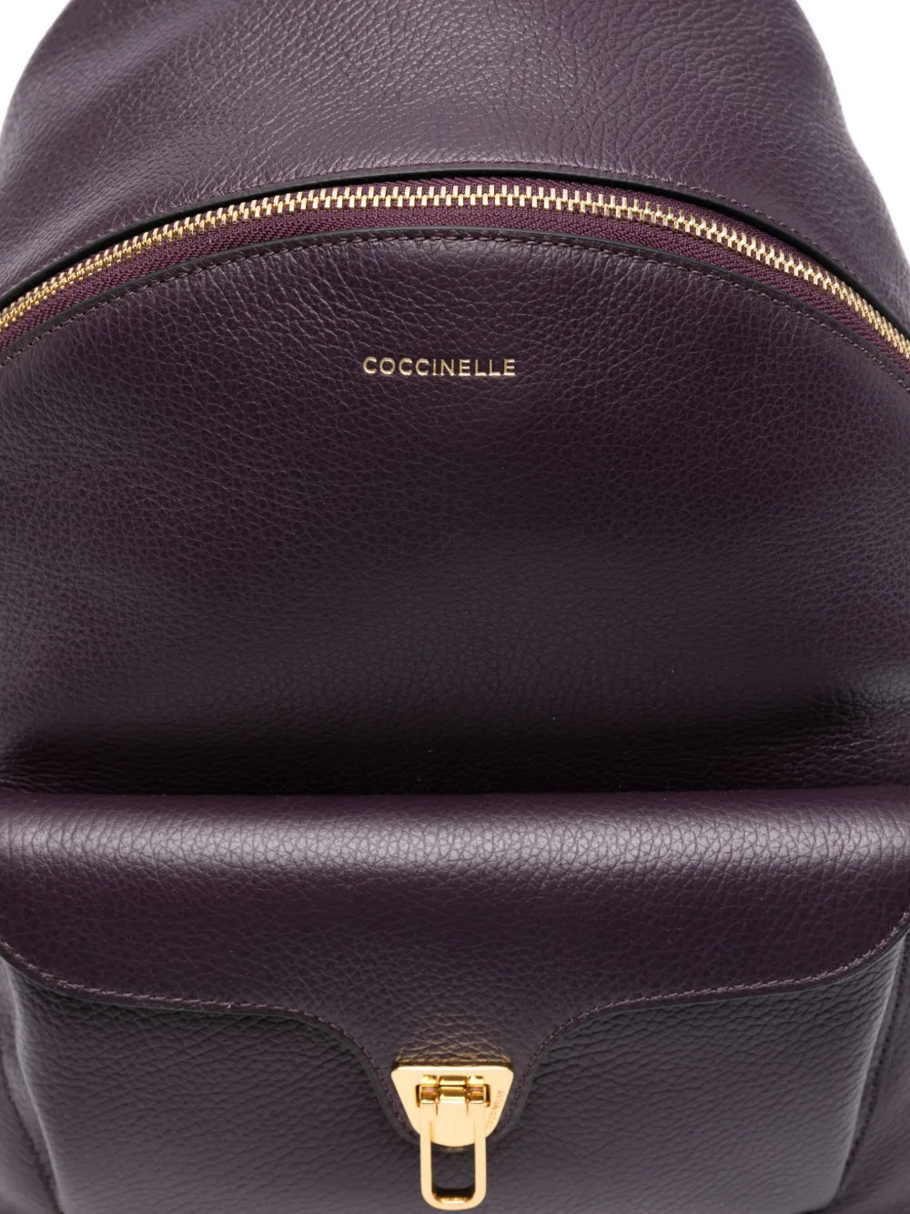 Coccinelle Beat Generation leather backbag Paars