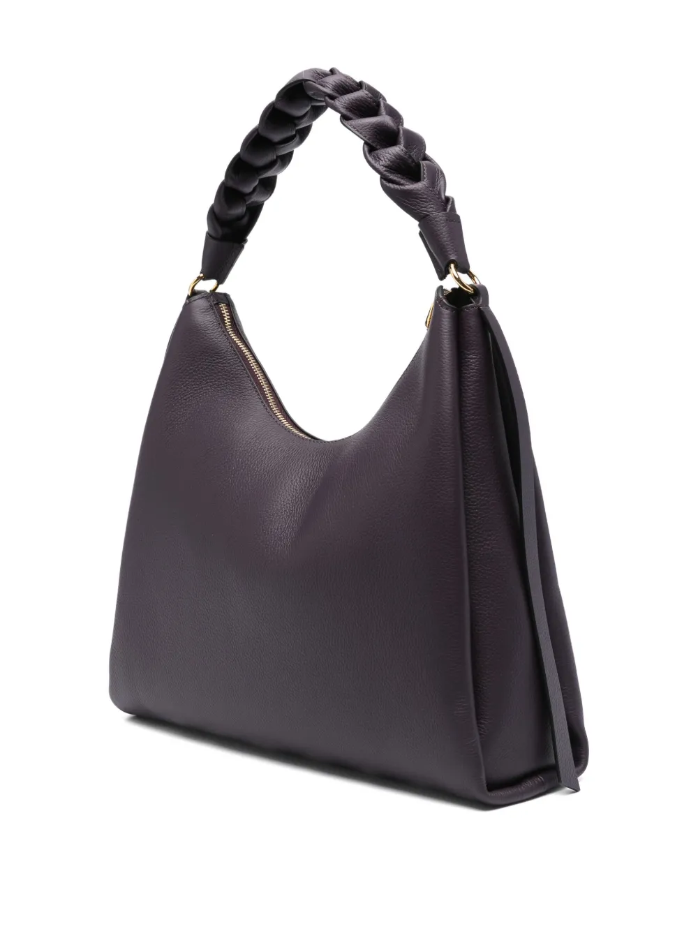 Coccinelle medium Boheme leather shoulder bag Paars