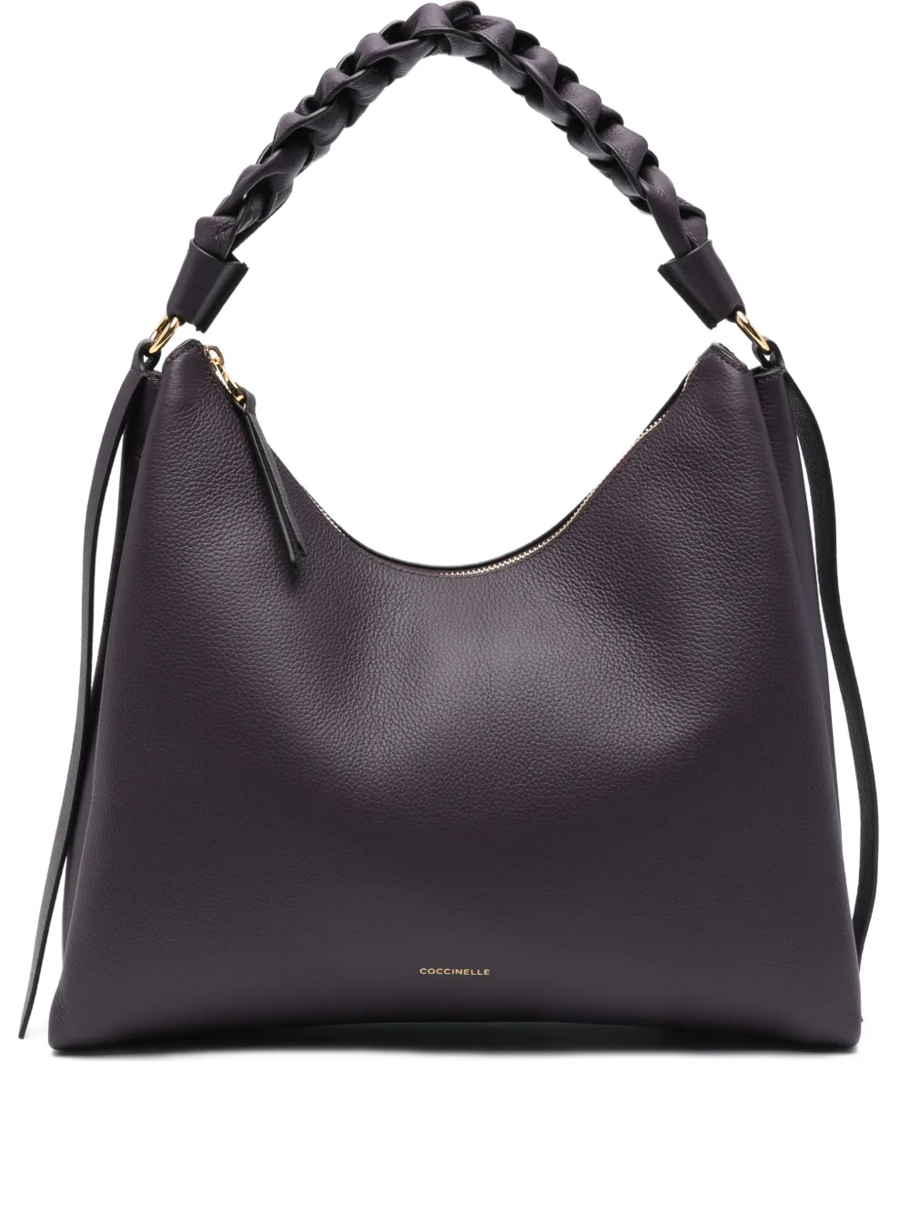Coccinelle medium Boheme leather shoulder bag Paars
