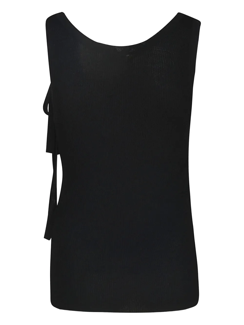 P.A.R.O.S.H. tie-detail ribbed top | Vests & Tank Tops | Image 2