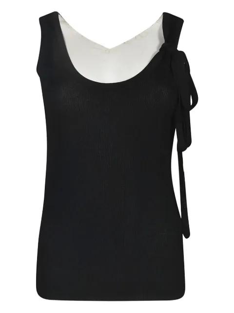P.A.R.O.S.H. tie-detail ribbed top