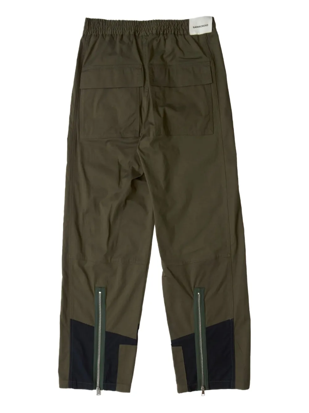 Namacheko Parachute "Green" trousers | Regular-Fit & Straight Leg Pants | Image 2