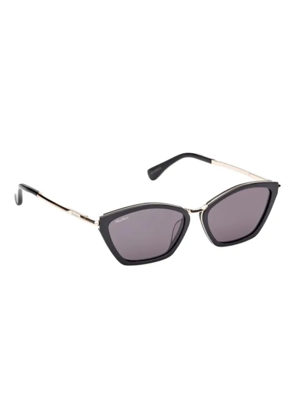 Max Mara Eyewear geometric-frame Sunglasses | Gold | FARFETCH GE display picture 1