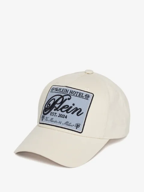 Philipp Plein embroidered-patch baseball cap